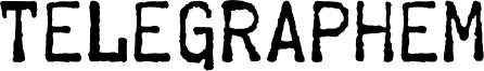 Telegraphem Font