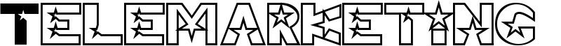 Telemarketing Superstar Font