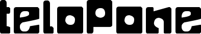 Telopone Font