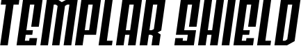 Templar Shield Font