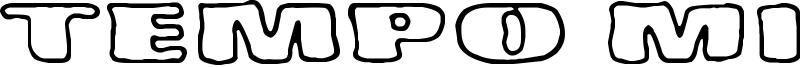 Tempo Minimo Bass Font