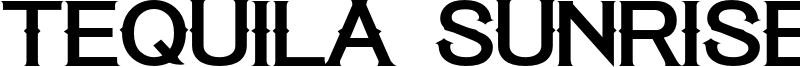 Tequila Sunrise Font