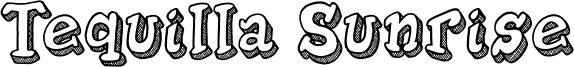 Tequilla Sunrise Font