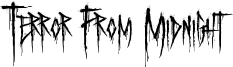 Terror From Midnight Font