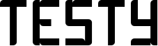 Testy Font