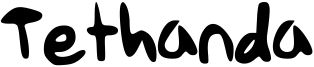 Tethanda Font