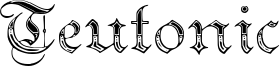 Teutonic Font