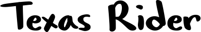 Texas Rider Font