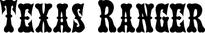 Texas Ranger Font