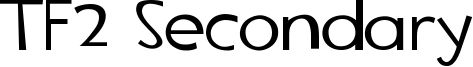 TF2 Secondary Font