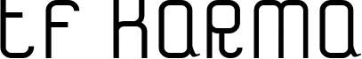 TF Karma Font