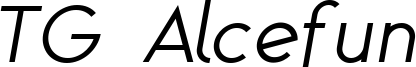 TG Alcefun italic.ttf