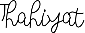 Thahiyat Font