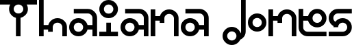 Thaiana Jones Font
