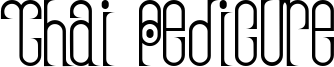 Thai Pedicure Font
