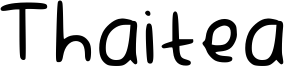 Thaitea Font