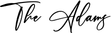 The Adams Font