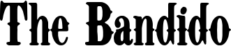 The Bandido Font