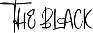 The Black Font
