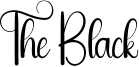 The Black Font