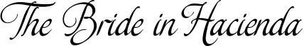 The Bride in Hacienda Font