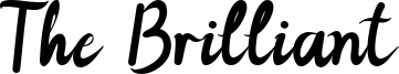 The Brilliant Font