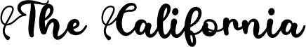 The California Font