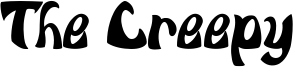 The Creepy Font