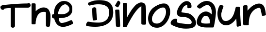 The-Dinosaur.ttf