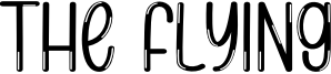 The Flying Font