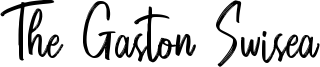 The Gaston Swisea Font