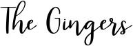 The Gingers Font