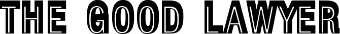 The Good Lawyer Font