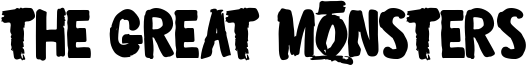 The Great Monsters Font