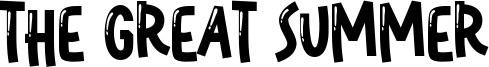 The Great Summer Font