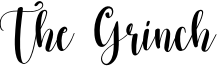The Grinch Font