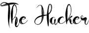 The Hacker Font