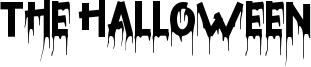 The Halloween Font