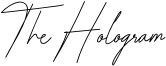 The Hologram Font