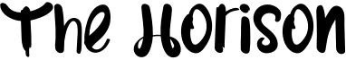 The Horison Font