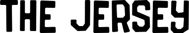 The Jersey Font
