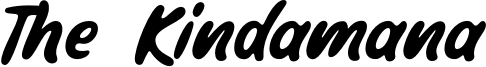 The Kindamana Font