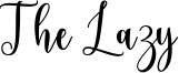 The Lazy Font