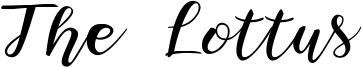 The Lottus Font