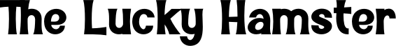 The Lucky Hamster Font