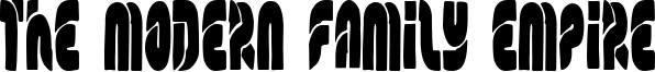 The Modern Family Empire Font