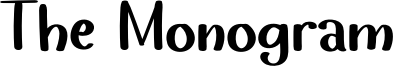 The Monogram Font