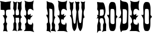 The New Rodeo Font