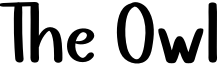 The Owl Font