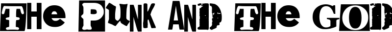 The Punk And The Godfather Font